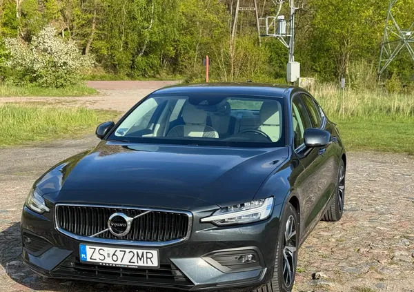 volvo warmińsko-mazurskie Volvo S60 cena 130000 przebieg: 40350, rok produkcji 2020 z Szczecin